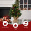 1.87' H Artificial Pine Christmas Tree