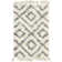 Tapis à motif géométrique ivoire / gris Mitzy