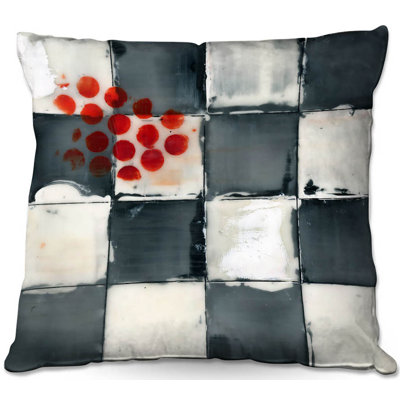 Plaid Reversible Throw Pillow