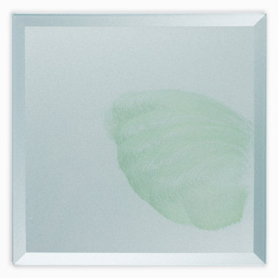 Secret Dimensions 8 in. x 8 in. Diamond Grade Glass Reverse Beveled Large Format Square Decorative Kitchen & Bathroom Wall Tile