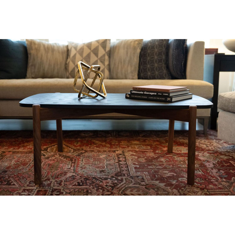 2 - Piece Solid Wood Coffee Table Set