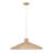 Hilton Head Pendant - French Gold/Natural Seagrass - 26.25"W