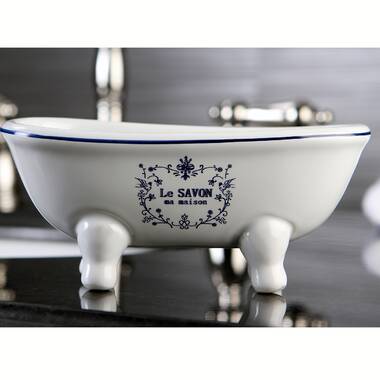 Zeringue Metal Bathtub Soap Dish