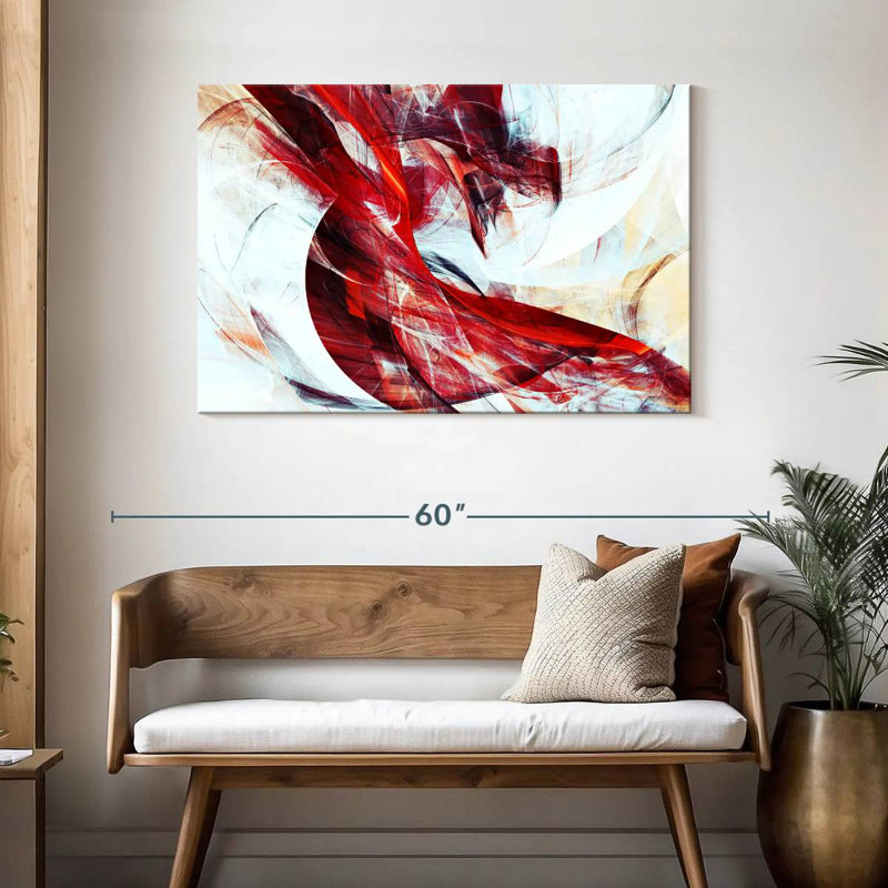 Avery Futuristic Abstract, 30" H x 45" W