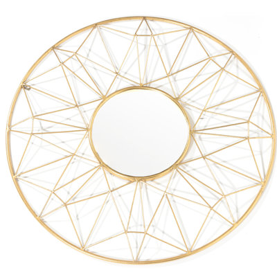 Hana Flat Metal Mirror