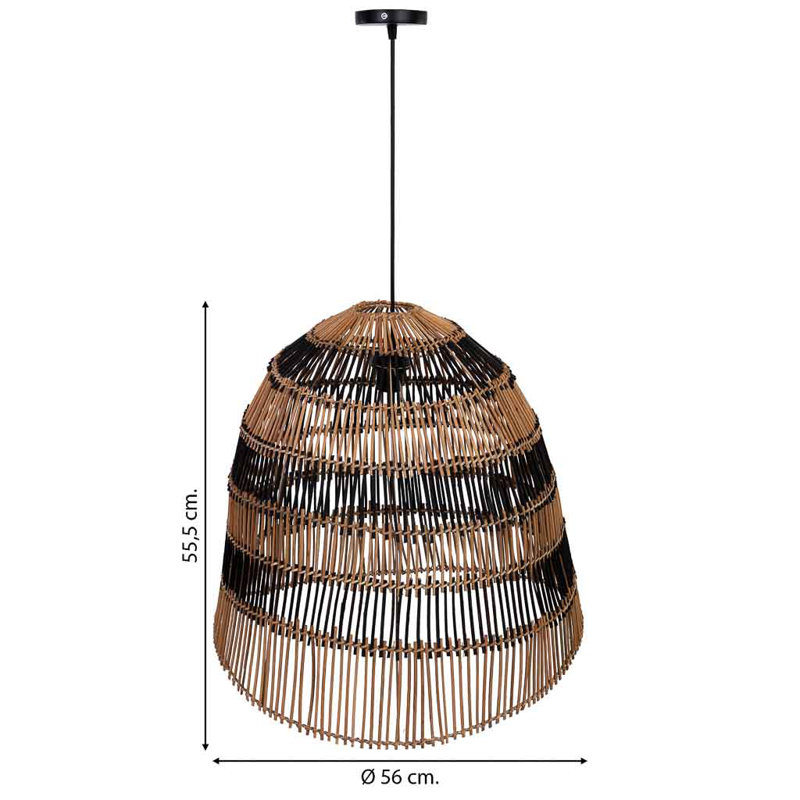 Alynne 1 - Light Natural Pendant