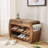 6 Pair Shoe Storage Bench Entryway Bench 