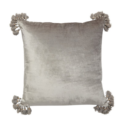 Raj Velvet Square Pillow Cover & Insert
