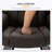 Soft Recliner, Massage Recliner Chair With Ottoman Footrest, 10 Vibration Points, 360° Swivel Reclining Chair, Living Room Chair With Side Pocket And Remote Control