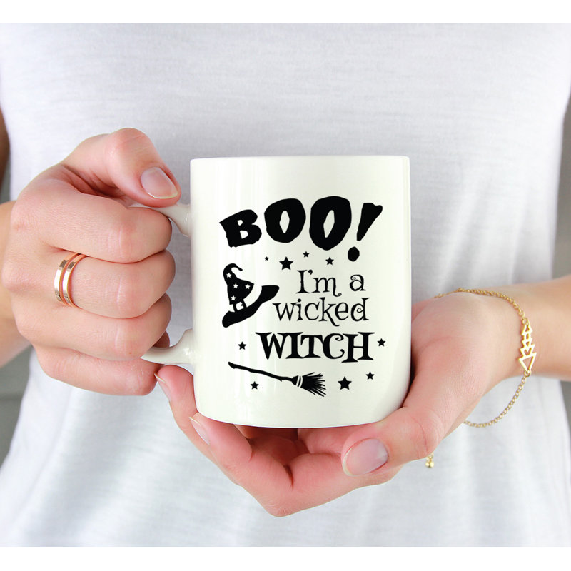 Grande tasse à café Koyal Boo Im A Wicked Witch
