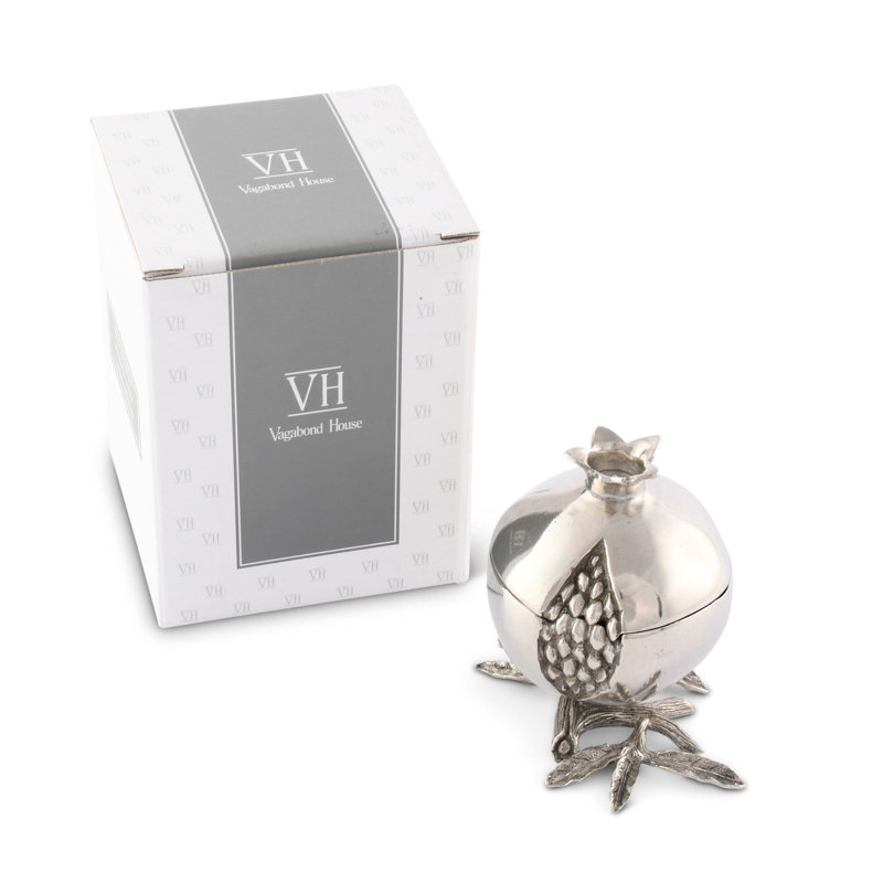 Farmer's Market Handmade Pewter Decorative Box