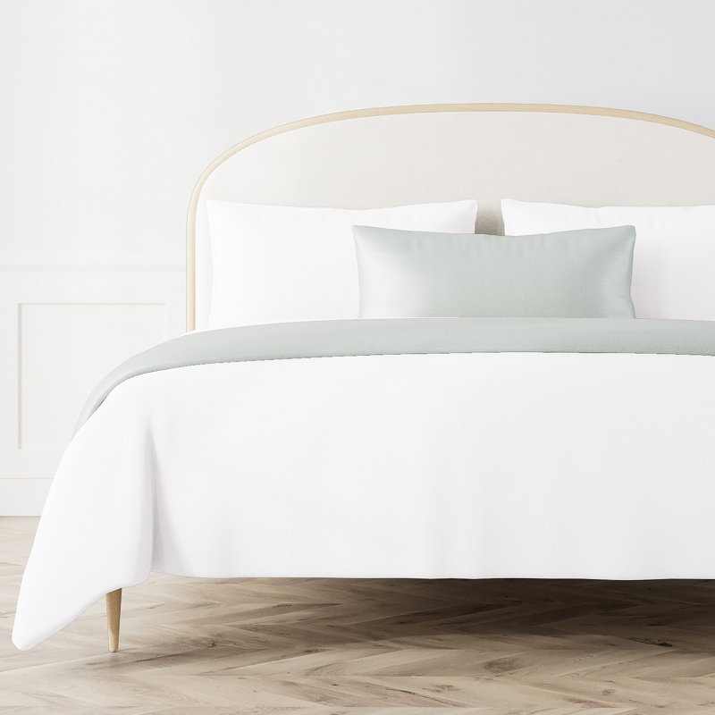 Link Polyester 3 Piece Throw & Sham, Blue