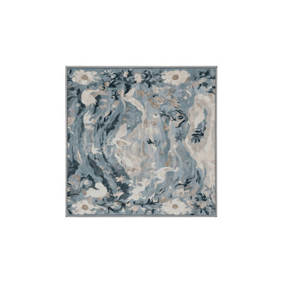 Tapis gris lavable à la machine