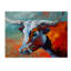 «Young Longhorn» par Marion Rose, reproduction sur toile-21935442