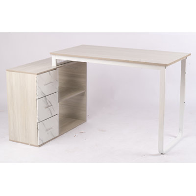 Bureau en L moderne pour tâches multiples