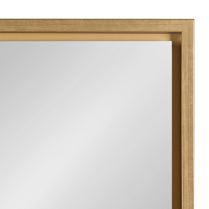 Abhilash Engineered Wood Flat Mirror, 36" x 24"