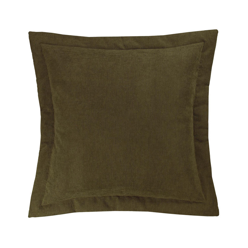Sham - Textured Olive, Brown