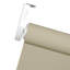Semi Sheer Daylight Roller Blind with Chrome Eyelet Detail-1207423542-1207423553