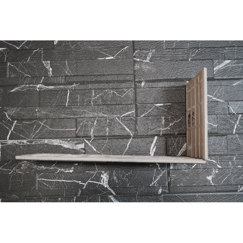 Carreau de pierre empilé plat 6 po x 24 po