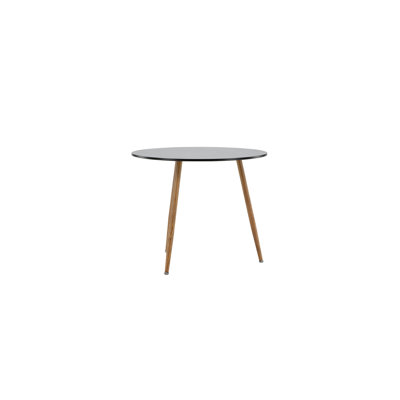 Polar Round Metal Base Dining Table