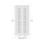 Portes coulissantes pliantes pour placard 36 x 84 pouces Ego 5010 Chêne Cognac, rails robustes, moulures, garnitures, quincaillerie, bois massif, portes de placard de chambre-99700539-99700550