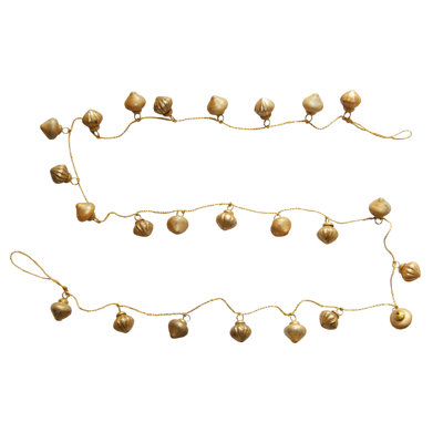 Embossed Mercury Glass Ornament Garland