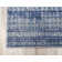 Tapis bleu marine / bleu Zandra