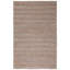 Tapis bleu pâle / naturel en jute et coton à tissage plat Ifeoluwapo-28554201