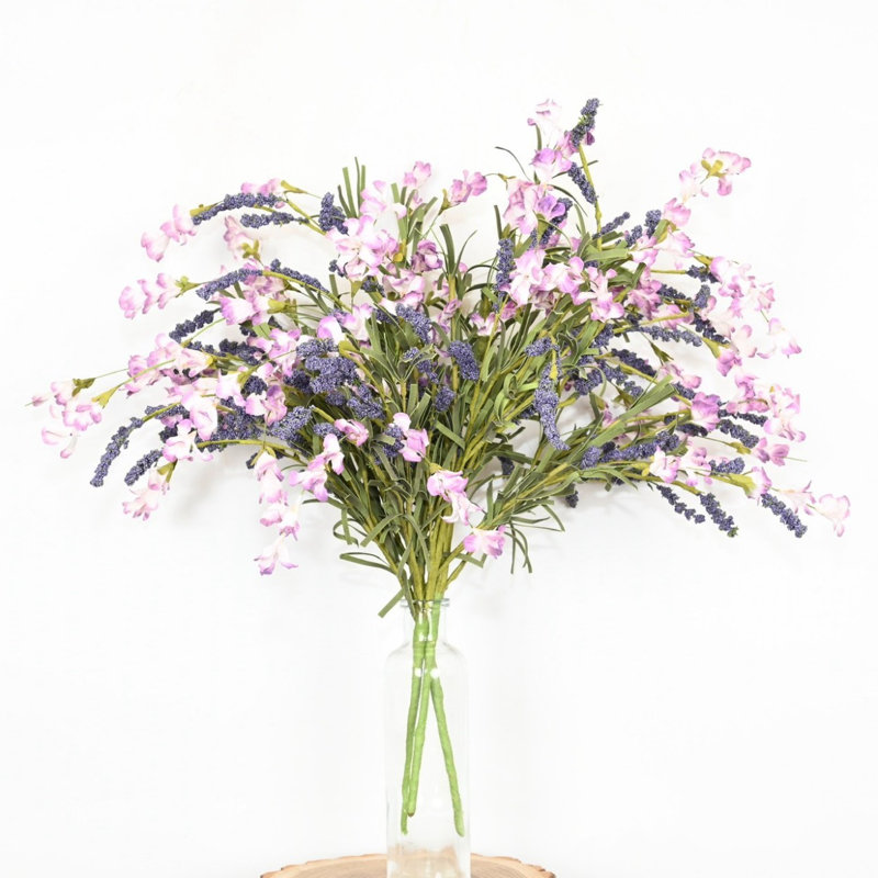 Arrangement floral 24 po H, Purple
