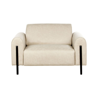 Danery Faux Leather Armchair