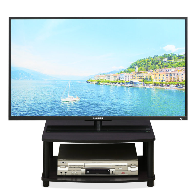 Amritpal TV Stand for TVs up to 24", Dark Walnut
