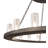 18 - Light Dimmable Wagon Wheel Chandelier