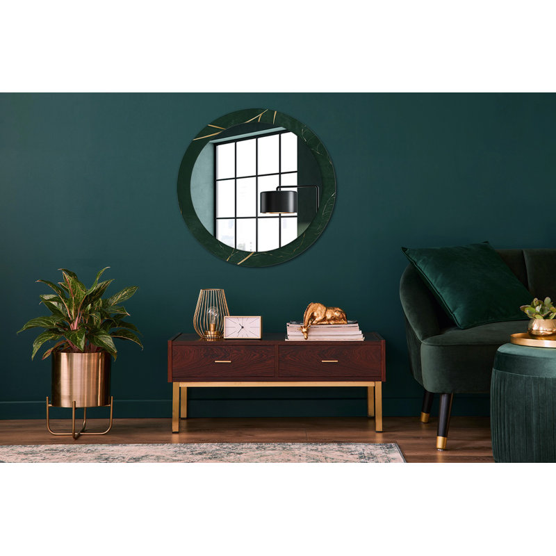 Huldar Glass Flat Wall Mirror