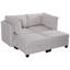 Canapé modulaire modulaire, siège de canapé convertible avec rangement, ensemble canapé-lit modulaire, combinaisons modulaires flexibles en tissu pour le salon (4 sièges)-132913944-132913947-132913951