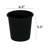 6.3" Round Nursery Plant Pot - Garden Plastic Pots With Drainage