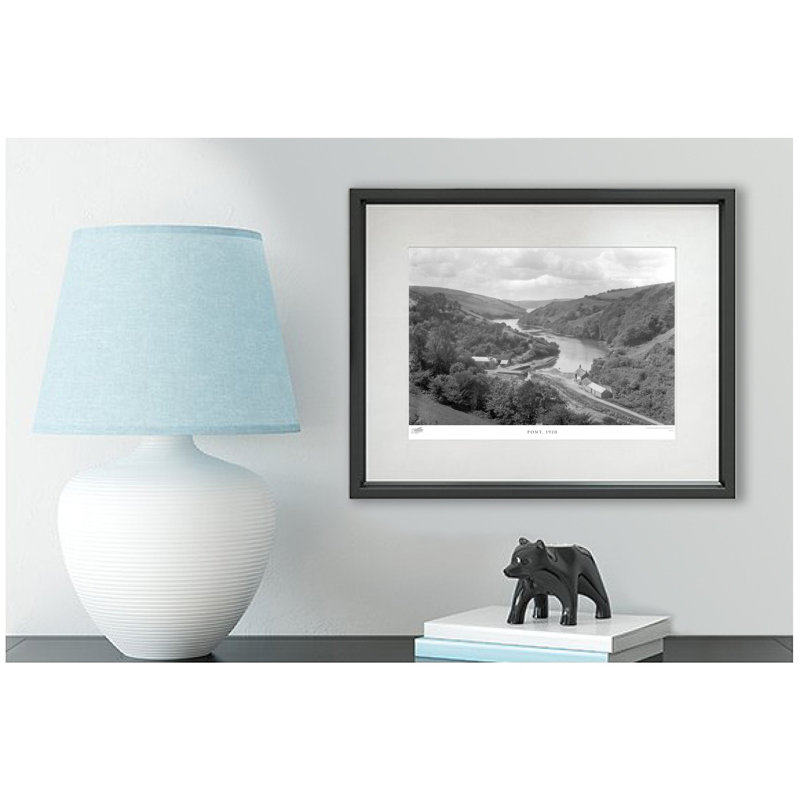 Pont, 1920 - Single Picture Frame Print, 28cm H x 36cm W x 2.3cm D
