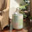 D14x18" Cylindrical Garden Accent Side Table