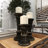10'' H Wood Tabletop Candlestick