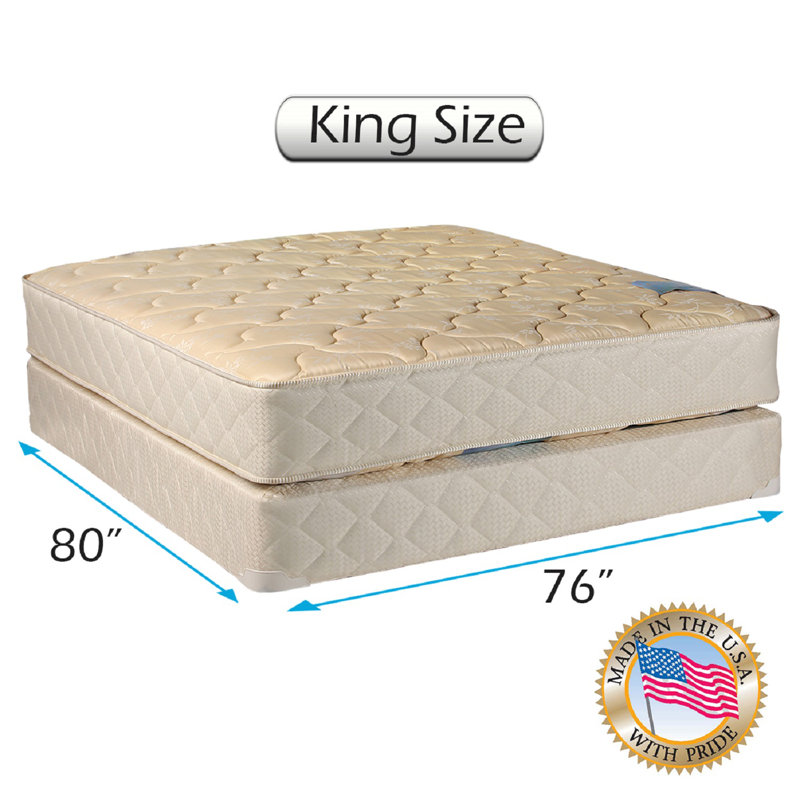 Matelas et sommier tapissier Alwyn Home Emna, Très grand