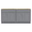 Base de meuble-lavabo double 78 po seulement-106891113