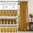 Luxury Pinch Pleated Velvet Blackout Curtains - Room Darkening 75%-85% Back Tab Drapes with Hooks+Rings (set of 2)-2004483774-2004483765