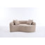 Canapé modulaire en chenille désossée LY-042 Boneless: à double profondeur (21,3 po et 26,8 po), sans assemblage, compact pour les petits espaces, 300 lb, L 66,9 po-2096200560