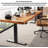 Solid Wood Electric Lifting Standing Desk-1877525042