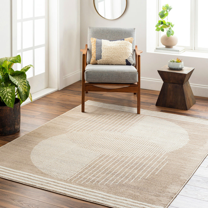 Skandi Boho Rug Brown/Ivory, Rectangle 200 x 275cm
