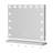 Led Hollywood Iron Makeup Mirror, Adjustable Brightness With Memory Function