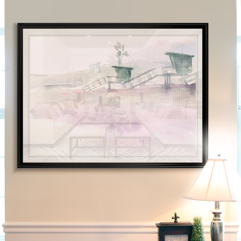 « aube beach break iii », impression sur toile, H 18,5 po x l 24,5 po x P 1,5 po, Noir