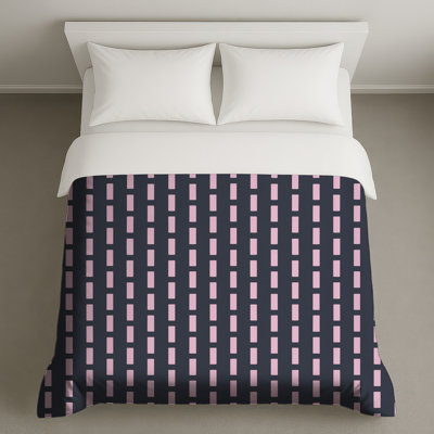 Housses de couette rectangulaires roses roses