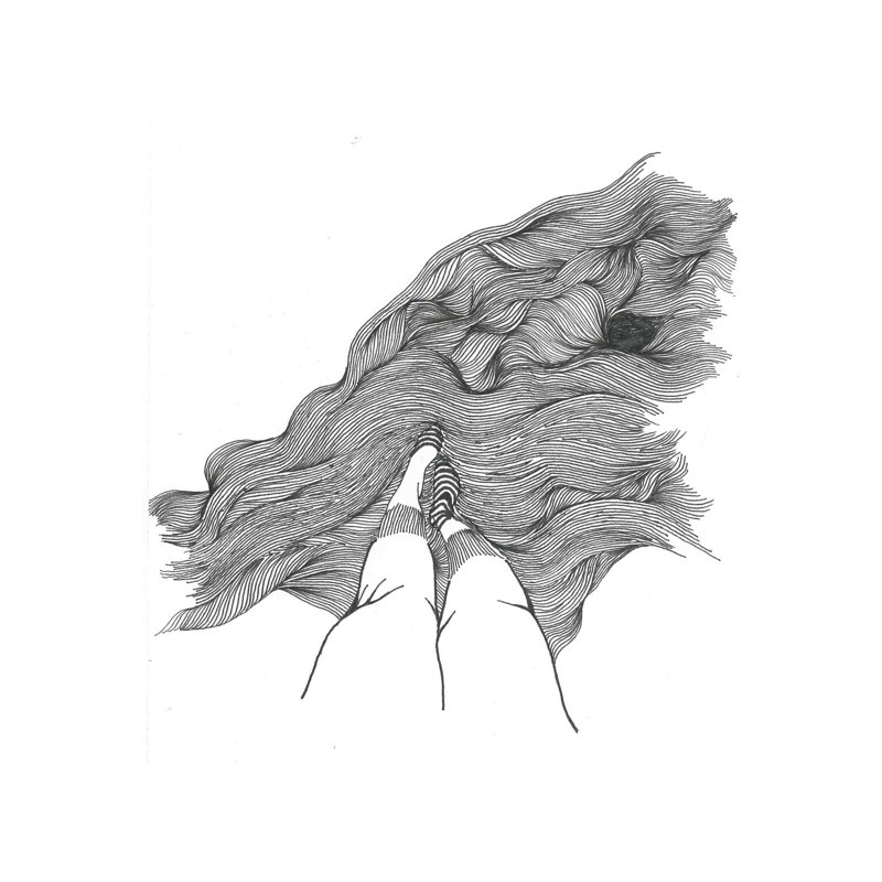 Flow Art, encre sur papier | Peinture de Shreya Gupta