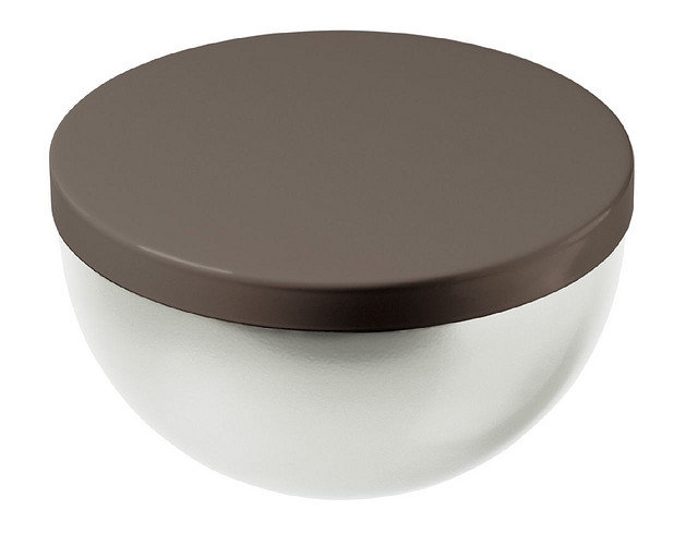 Food Storage Container, White / Brown