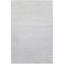 Wool Abstract Area Rug in Ivory/White